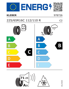 KLEBER TRANSALP 2+ 225/65 R16C 112/110R 2