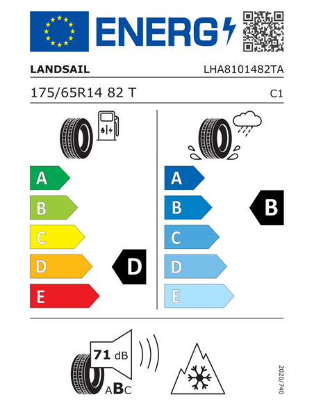 LANDSAIL WINTER LANDER 175/65 R14 82T