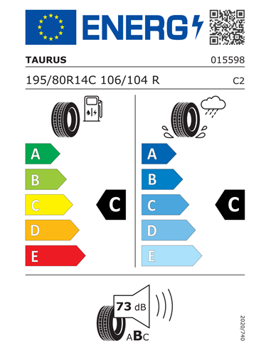 TAURUS CARGO SPEED EVO 195/80 R14C 106/104R