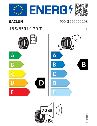 SAILUN ATREZZOELITE 2 165/65 R14 79T