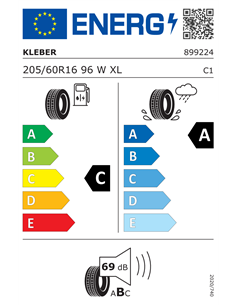 KLEBER DYNAXER HP4 DT1 205/60 R16 96W XL 2