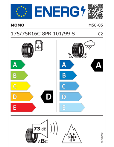 MOMO M-50 SEASON VAN 175/75 R16C 101/99S
