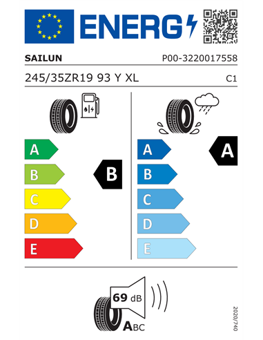 SAILUN ATREZZO ZSR 2 245/35 R19 93Y XL