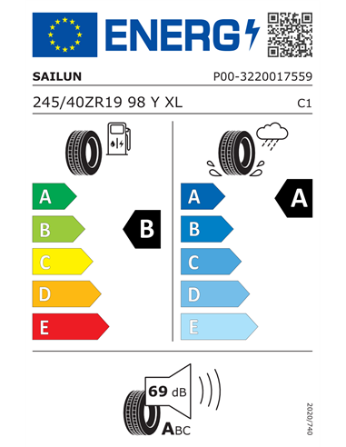 SAILUN ATREZZO ZSR 2 245/40 R19 98Y XL