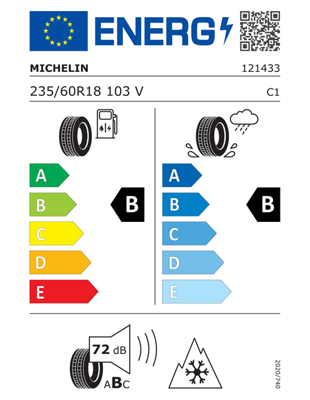 MICHELIN CROSSCLIMATE 3 235/60 R18 103V