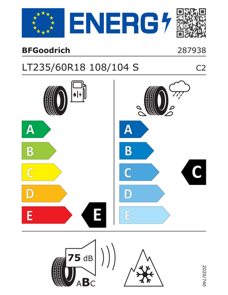 BF GOODRICH ALL-TERRAIN TA KO3 235/60 R18 108/104S