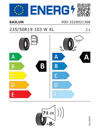 SAILUN ATREZZO ZSR 2 SUV 235/50 R19 103W XL