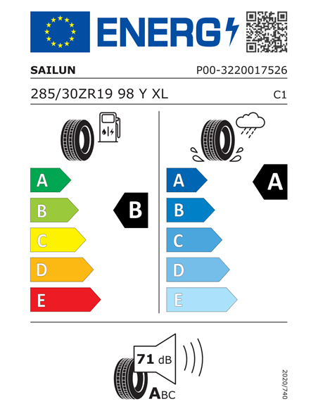 SAILUN ATREZZO ZSR 2 285/30 R19 98Y XL