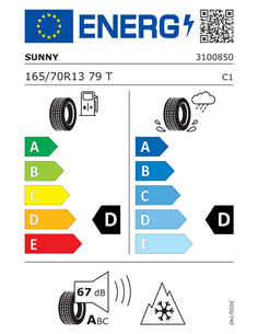 SUNNY NC501 165/70 R13 79T 2