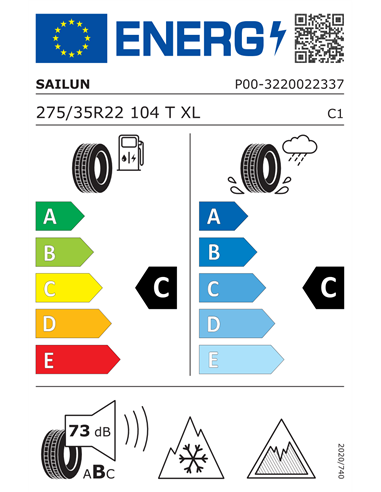 SAILUN ICEBLAZER SPIKE 275/35 R22 104T XL