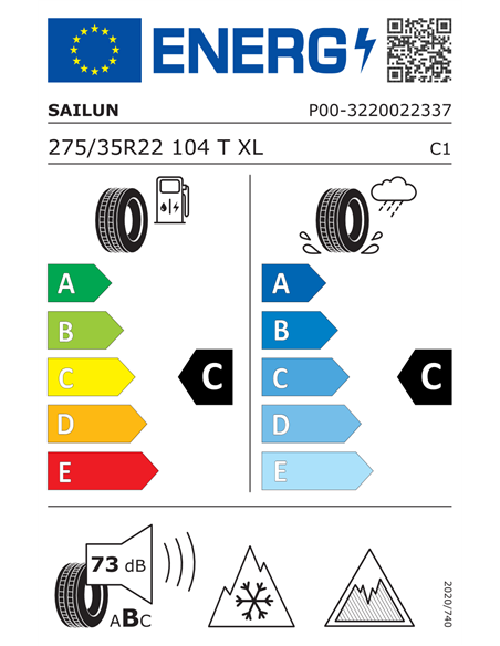 SAILUN ICEBLAZER SPIKE 275/35 R22 104T XL