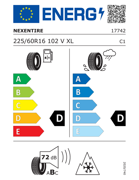 NEXEN WINGUARD SPORT 2 225/60 R16 102V XL