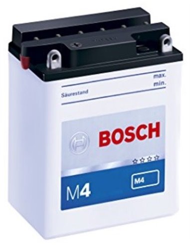 BOSCH M4 - moto 12V 12Ah 160A - Borna Inversa (stanga +)