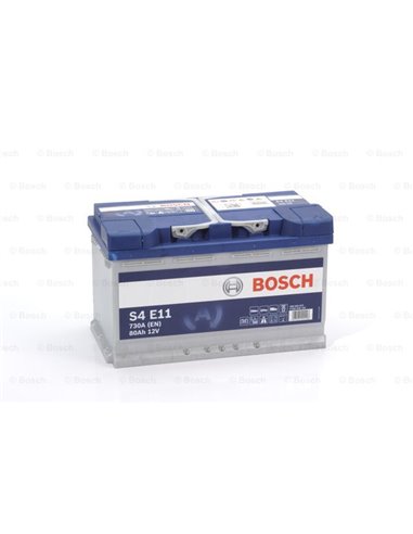 BOSCH S4 EFB START-STOP 12V 80Ah 730A - Borna Normala (dreapta +)