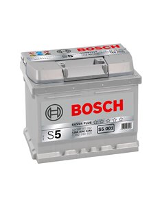 BOSCH S5 12V 52Ah 520A - Borna Normala (dreapta +)