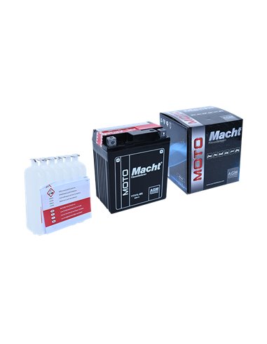 MACHT YTX7L-BS AGM 12V 6Ah 75A - Borna Normala (dreapta +)