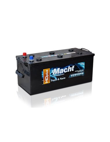 MACHT HD Plus 12V 180Ah 1050A - Borna Tip camion