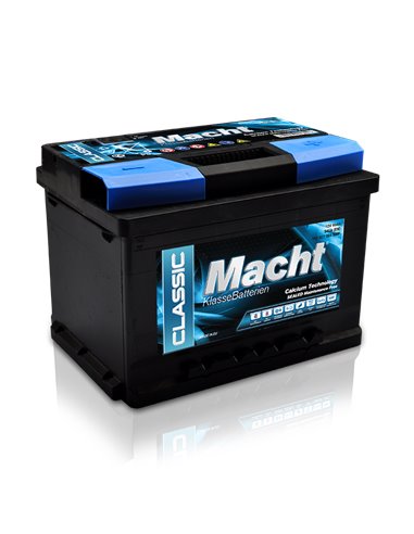 MACHT CLASSIC 12V 60Ah 540A - Borna Normala (dreapta +)