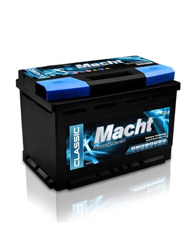 MACHT CLASSIC 12V 70Ah 580A - Borna Normala (dreapta +)