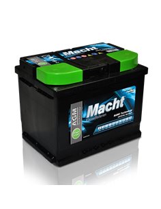 MACHT AGM 12V 60Ah 680A - Borna Normala (dreapta +)