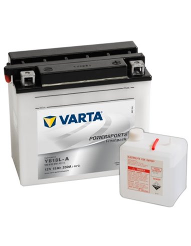 VARTA POWERSPORTS Freshpack 12V 18Ah 200A - Borna Normala (dreapta +)