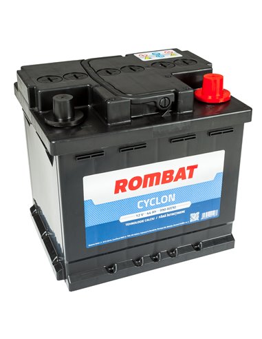 ROMBAT CYCLON 12V 44Ah 390A - Borna Normala (dreapta +)