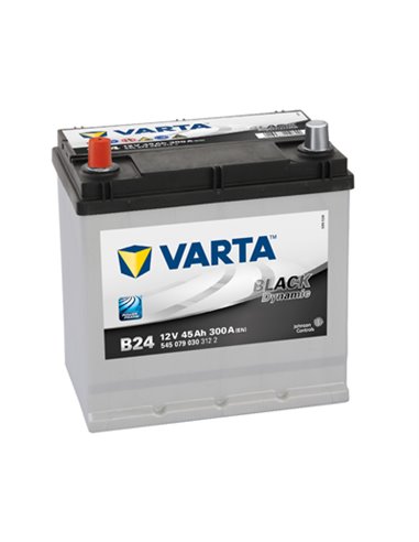 VARTA Black Dynamic 12V 45Ah 300A - Borna Inversa (stanga +)