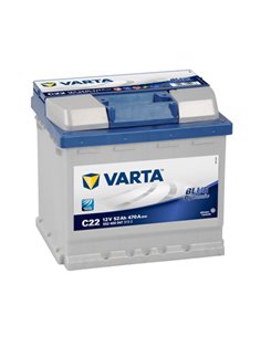 VARTA Blue Dynamic 12V 52Ah 470A - Borna Normala (dreapta +)