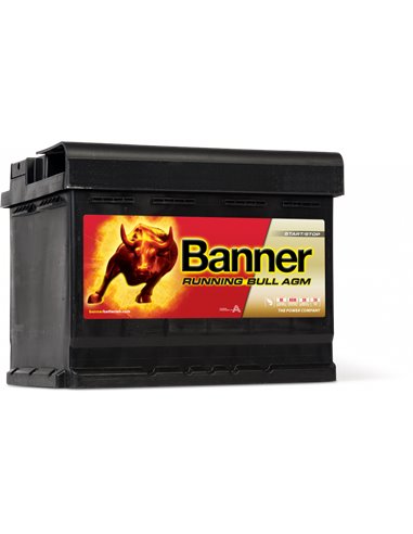 BANNER Running Bull AGM 12V 60Ah 640A - Borna Normala (dreapta +)