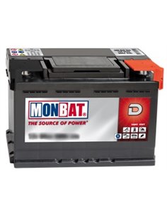 MONBAT Dynamic 12V 60Ah 540A - Borna Normala (dreapta +)
