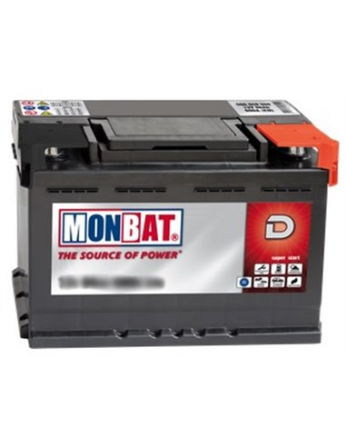MONBAT Dynamic 12V 80Ah 720A - Borna Normala (dreapta +)