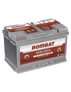 ROMBAT AGM VRLA START-STOP 12V 92Ah 850A - Borna Normala (dreapta +)