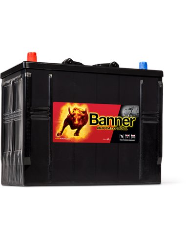 BANNER Buffalo Bull 12V 125Ah 760A - Borna Inversa (stanga +)