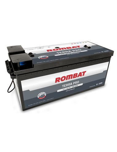 ROMBAT TERRA-PRO 12V 200Ah 1000A - Borna Tip camion