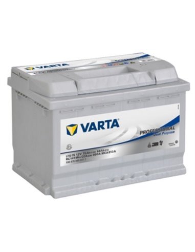 VARTA Professional Dual Purpose LFD75 12V 75Ah 650A - Borna Normala (dreapta +)