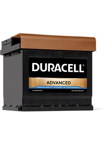DURACELL Advanced 12V 50Ah 450A - Borna Normala (dreapta +)