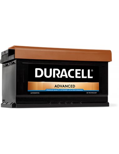 DURACELL Advanced 12V 80Ah 700A - Borna Normala (dreapta +)
