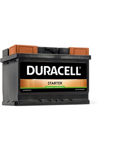 DURACELL Starter 12V 60Ah 480A - Borna Normala (dreapta +)
