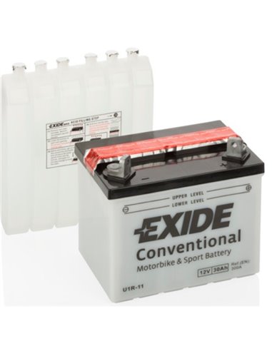 EXIDE CONVENTIONAL moto 12V 30Ah 300A - Borna Normala (dreapta +)