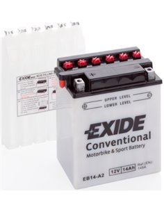 EXIDE CONVENTIONAL moto 12V 14Ah 145A - Borna Inversa (stanga +)