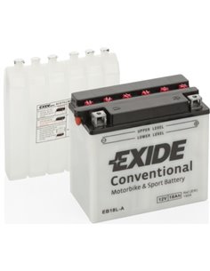 EXIDE CONVENTIONAL moto 12V 18Ah 190A - Borna Normala (dreapta +)