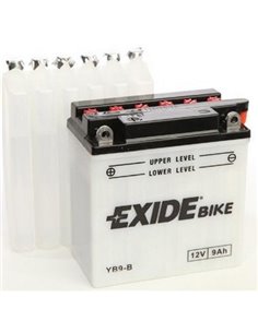 EXIDE Bike - moto 12V 9Ah 130A - Borna Inversa (stanga +)