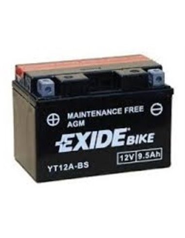 EXIDE AGM - moto START-STOP 12V 9.5Ah 130A - Borna Inversa (stanga +)