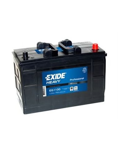 EXIDE PROFESSIONAL 12V 110Ah 750A - Borna Normala (dreapta +)