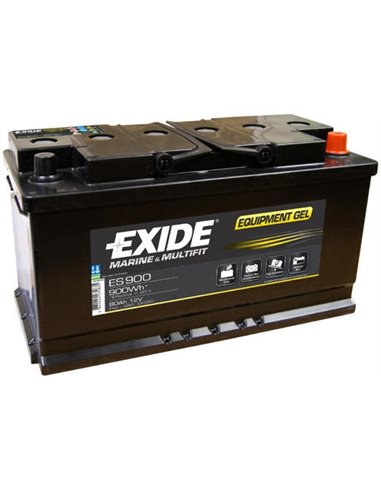 EXIDE Equipment GEL Marine Multifit 12V 80Ah 540A - Borna Normala (dreapta +)