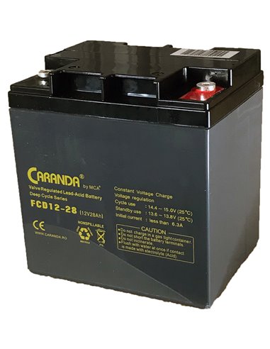CARANDA FCD Deep Cycle 12V 28Ah