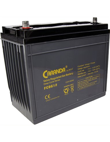 CARANDA FCD Deep Cycle Gel 12V 120Ah