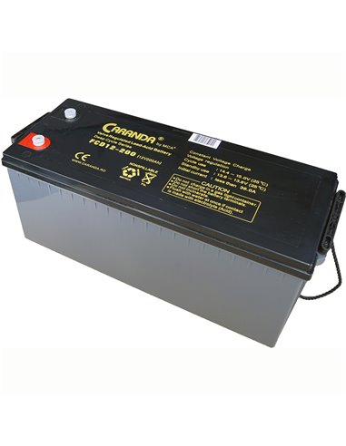 CARANDA FCD Deep Cycle Gel 12V 200Ah
