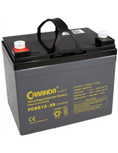CARANDA FCD Deep Cycle Gel 12V 35Ah