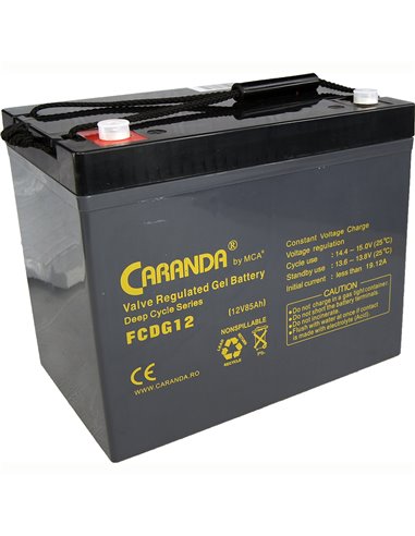 CARANDA FCD Deep Cycle Gel 12V 55Ah